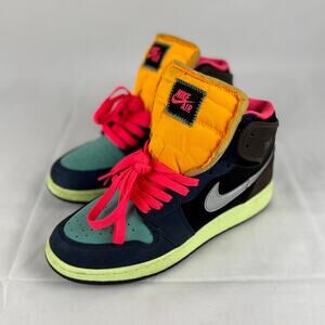 Nike Air Jordan 1 Retro High OG Bio Hack Men’s 6.5Y Women’s 8 Vibrant Multicolor